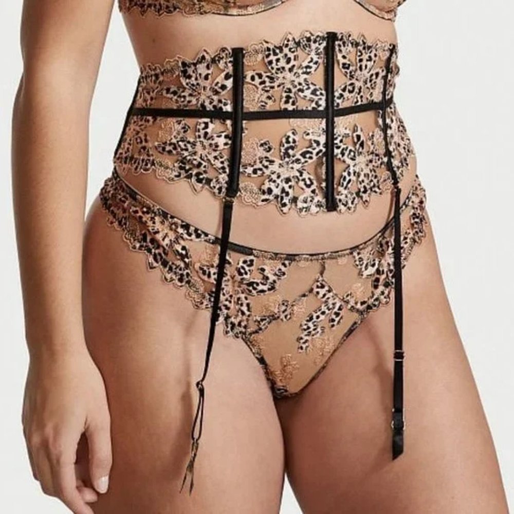 Victoria's Secret Very Sexy floral embroidered Waist Cincher